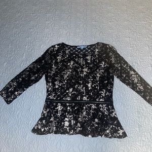 Peplum blouse